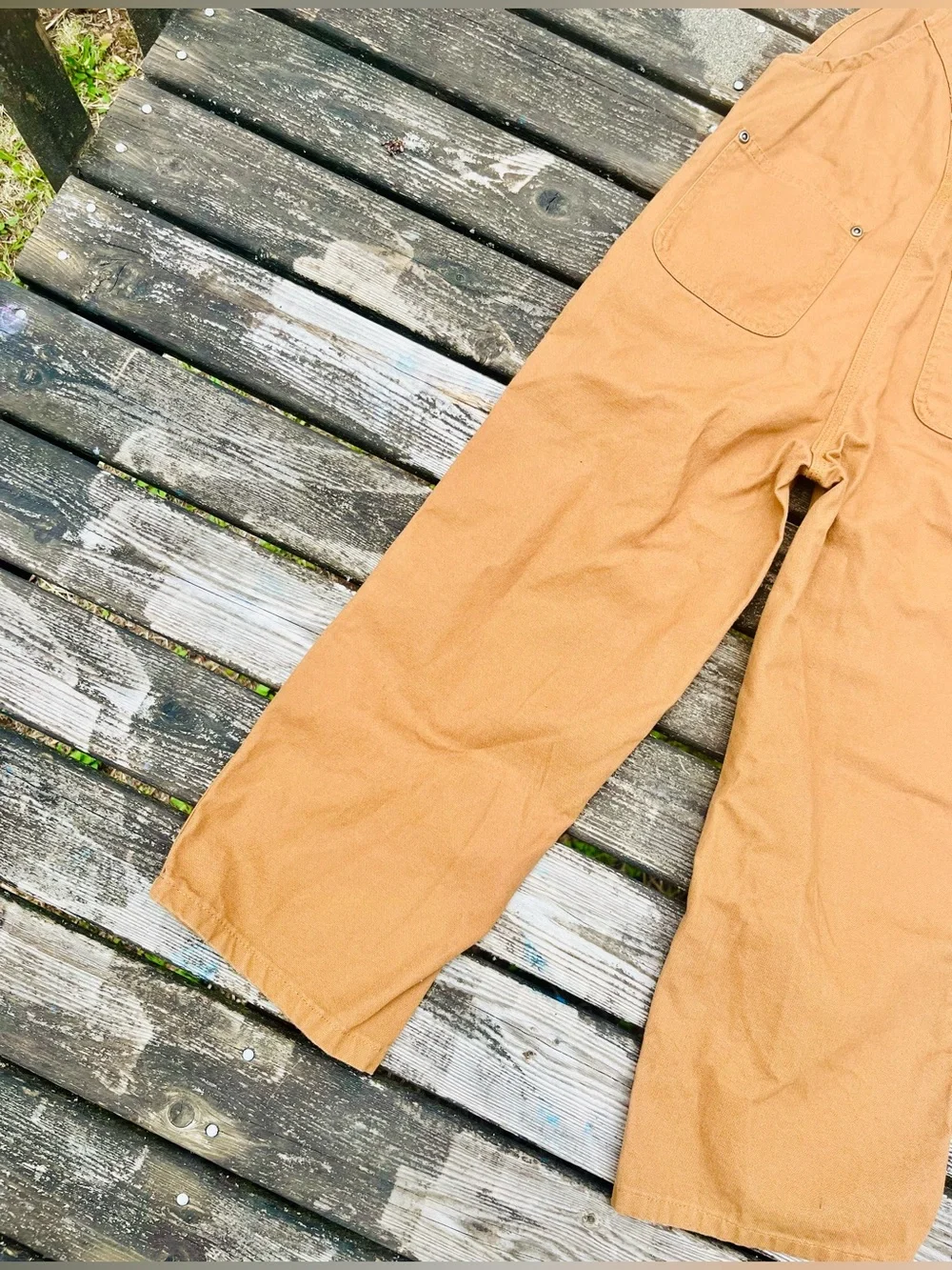 Carhartt Kid's Washed Duck Bib Overalls